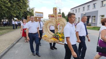 Gmina Ostrówek była gospodarzem niedzielnych Dożynek Powiatu Wieluńskiego